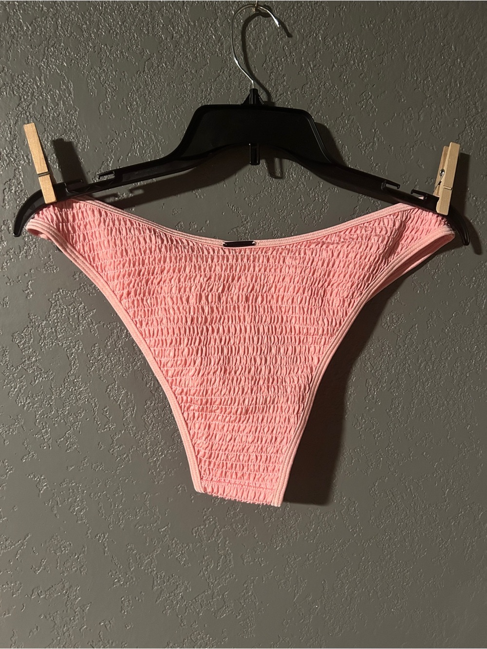 NWT Kendall & Kylie Pink Smocked Bikini Set - Picture 11 of 12